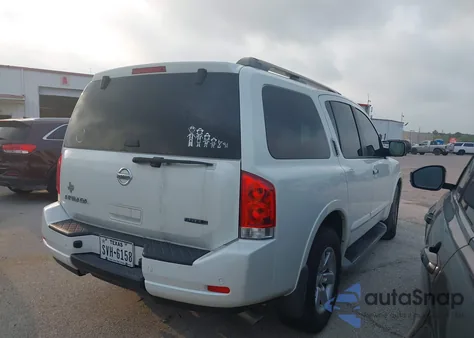 2013 Nissan Armada Sv из США, поврежденный, VIN 5N1BA0ND8DN603378